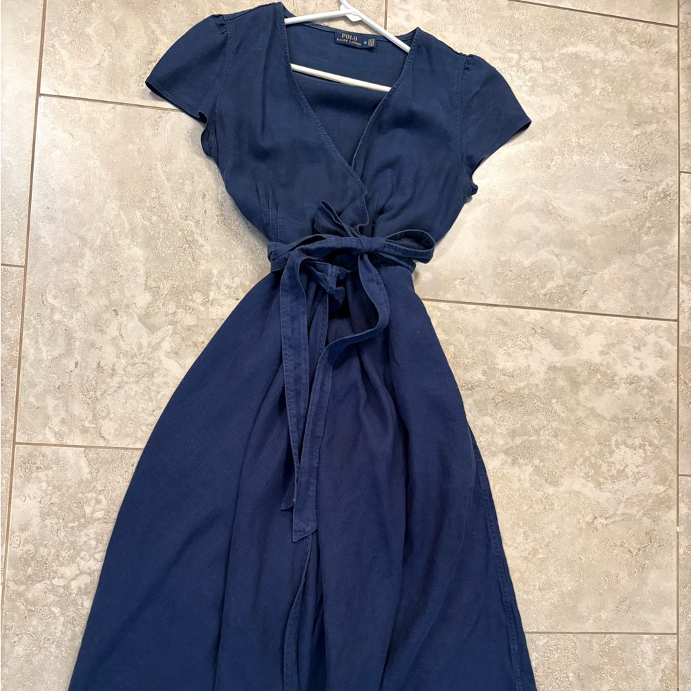 Ralph Lauren Deep Blue Midi Dress